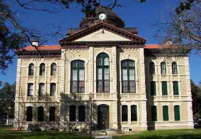 TX - Colorado County Courthouse south side