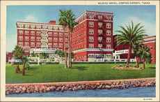 Nueces Hotel - Nueces Hotel, Corpus Christi, Texas. - Nueces Hotel stationery, Corpus Christi, Texas old post card images.