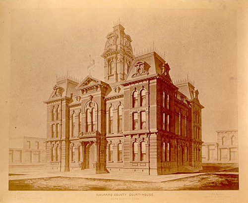 Former Navarro County  courthouse, Corsicana Texas