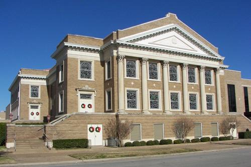Corsicana Texas - First Baptist Church 