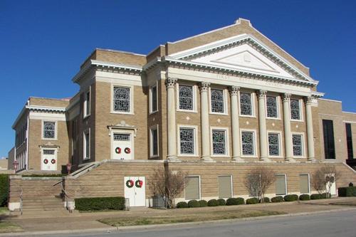 Corsicana Texas - First Baptist Church 