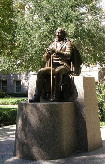 Corsicana Texas - Navarro Statue