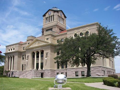 Corsicana Texas - Navarro County courthouse