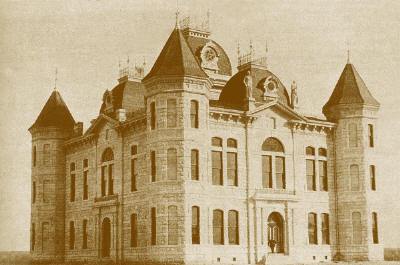 Val Verde County courthouse before the 1915 remodelling