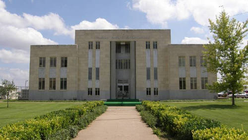 Dimmitt Tx - Castro County Courthouse