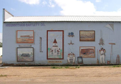 Dimmitt Tx -  Historical Wall Mural