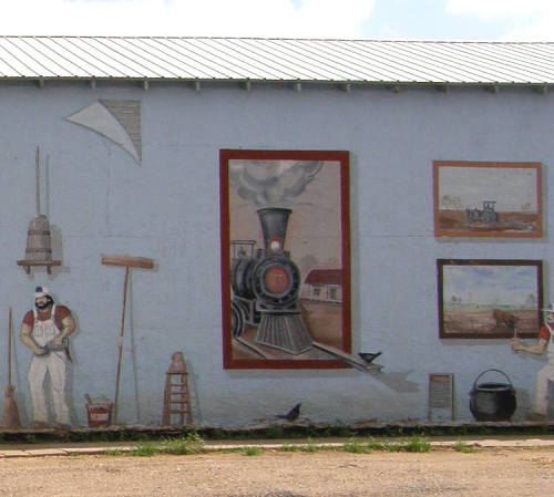 Dimmitt Tx -  Historical Wall Mural