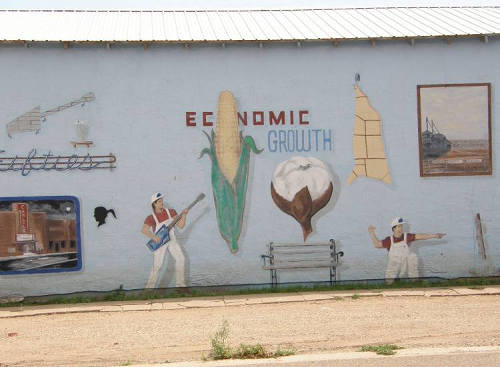 Dimmitt Tx -  Historical Wall Mural