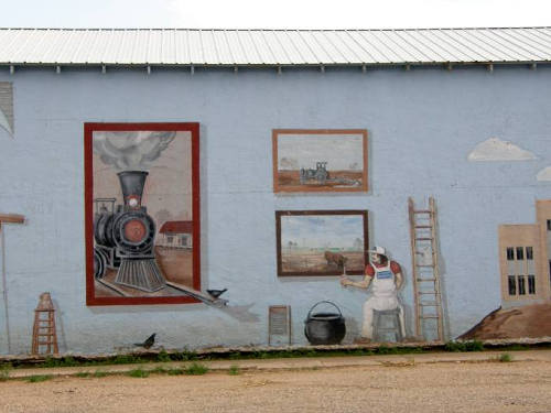 Dimmitt Tx -  Historical Wall Mural