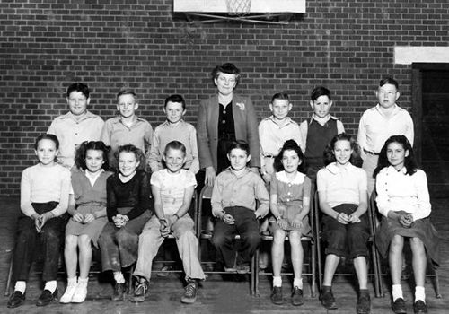 Doole Elementary School, 1946-47, 5th & 6th grade, Doole Texas