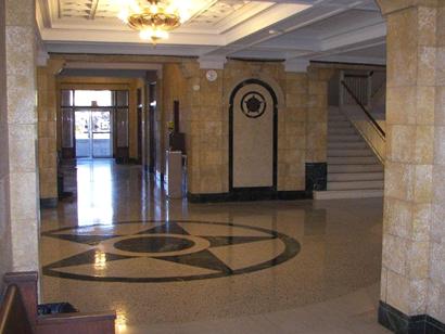 Eastland County Courthouse foyer, Eastland, Texas 