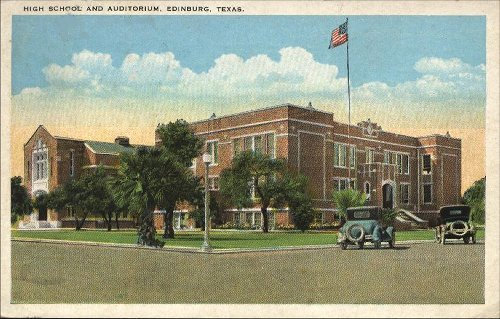 Edinburg, Texas High School and Auditorium