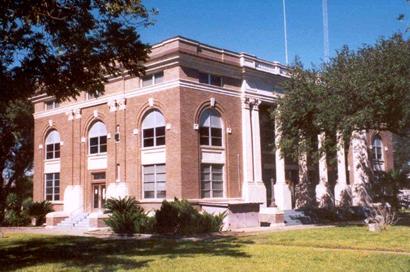Falfurrias Texas - Brooks County courthouse