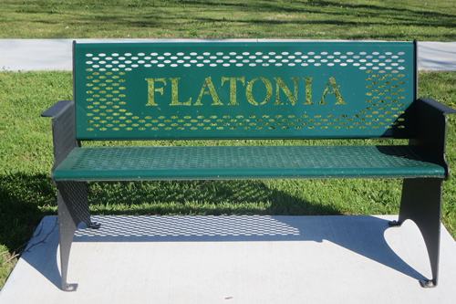 Flatonia TX Bench