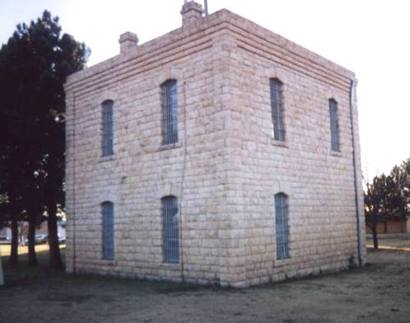 Glasscock County old stone jail, Garden City, Texas