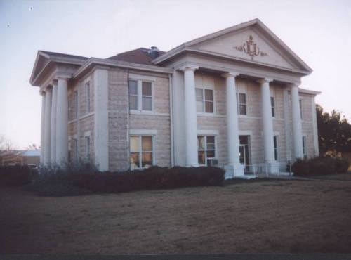 Glasscock County courthouse, Garden City, Texas