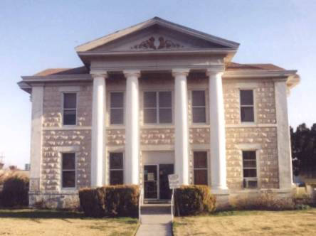Glasscock County courthouse, Garden City, Texas