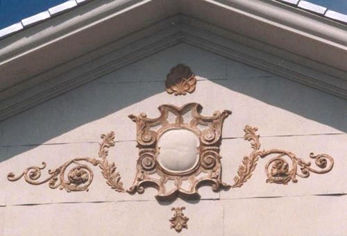 Garden City, Texas - Glasscock County courthouse architectural details