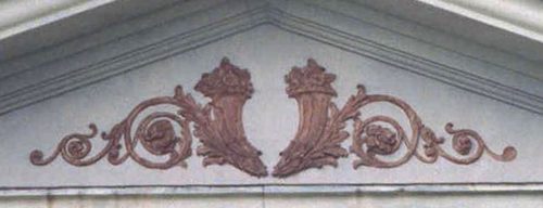 Garden City, Texas - Glasscock County courthouse architectural details