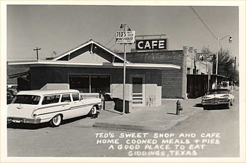 Giddings TX - Teds Sweet Shop 1950