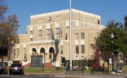 Upshur County courthouse, Gilmer Texas
