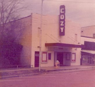 Cozy Theater, Gladewater Texas then