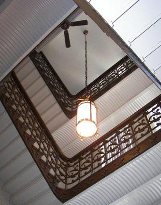 Hood County Courthouse stairwell