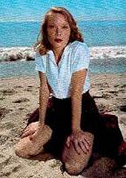 young Sissy Spacek post card