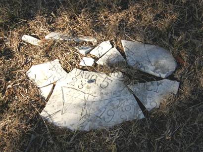 Halletsville TX - Old County Farm Cemetery 