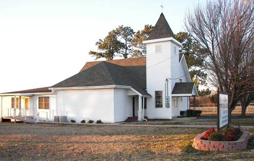 St. James Lutheran Church NW of Honey Grove  Texas