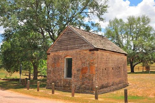 Industry TX - first Post Office and Ernst Memorial Park