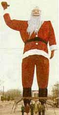 Big Tex as Santa