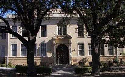 Kerr County Courthouse Entrance,  Kerrville TX  