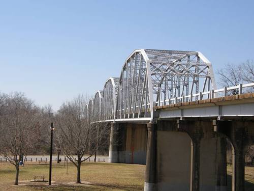 Fayette County Colorado River Thru Truss Bridge, La Grange, Texas