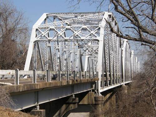 Fayette County Colorado River Thru Truss Bridge, La Grange, Texas