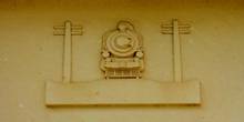 Train as architectural detail
