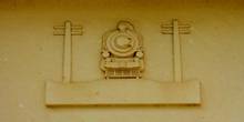 Train as architectural detail