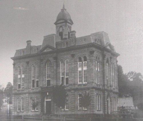 Longview TX 1879 Gregg County Courthouse