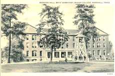 Marston Hall, Boys' Dormitory, Bishop College, Marshall, Texas