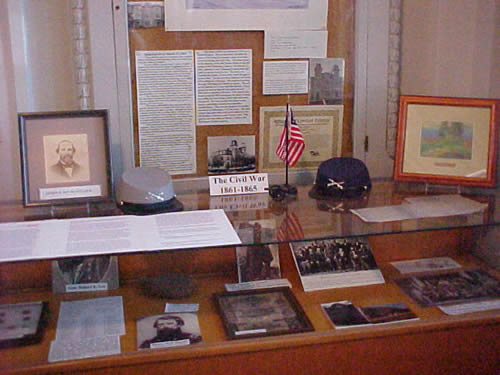  McKinney Texas - Collin County History Museum Civil War exhibit