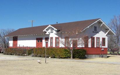 Muleshoe Texas Old Santa Fe depot