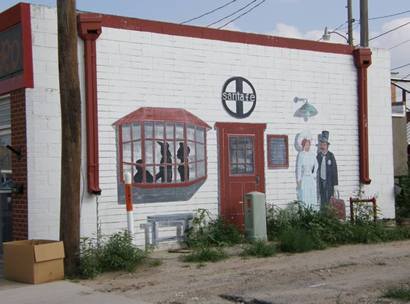 Muleshoe Tx - Santa Fe Depot Mural