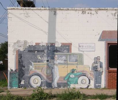 Muleshoe Tx - Garage Mural