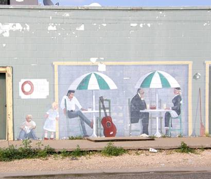 Muleshoe Tx - Cafe Mural