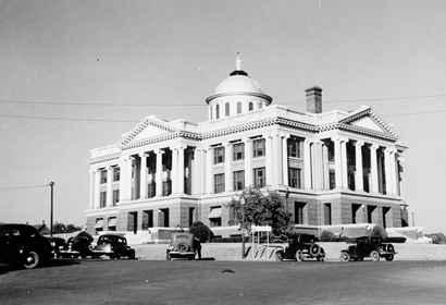 Anderson County courthouse Palestine Texas old  photo