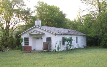 Closed Galliee Church, Palestine, Texas