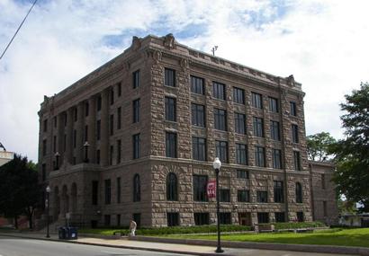 Paris Texas restored 1917 Lamar County courthouse