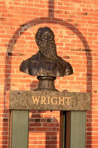 Wright Bust, Paris Texas