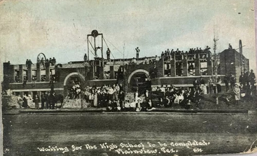 Plainview, TX - High School old photo
