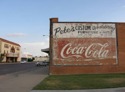 Plainview Tx Ghost Coca-Cola sign